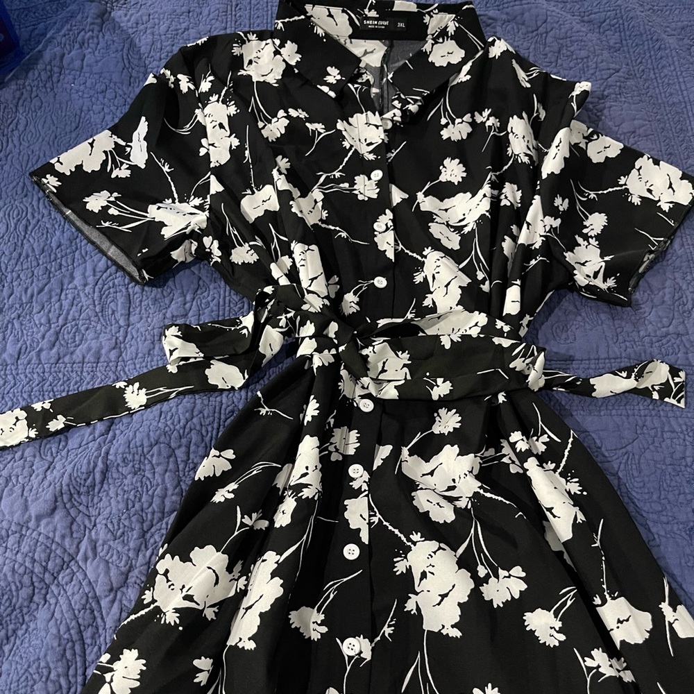 SHEIN button up dress